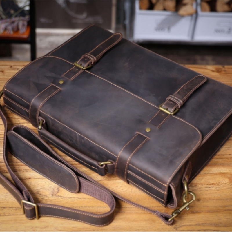 Luxury Bags Tote - Luxury Original Men's Handbag Real Leather
