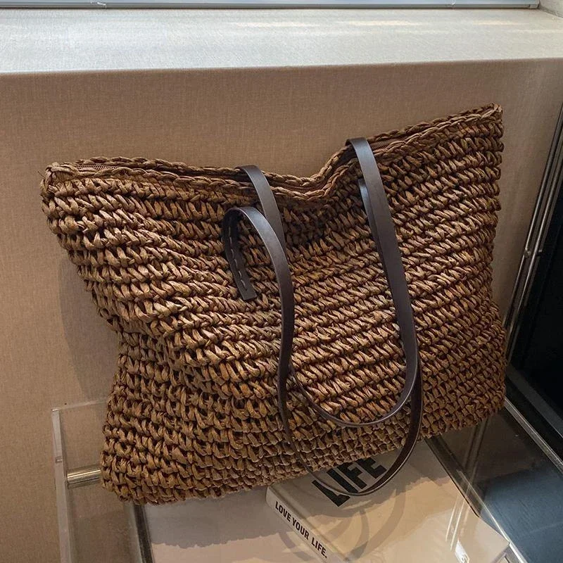 Luxury Bags On Sales - PU Luxury Design Shoulder Bag Weaving