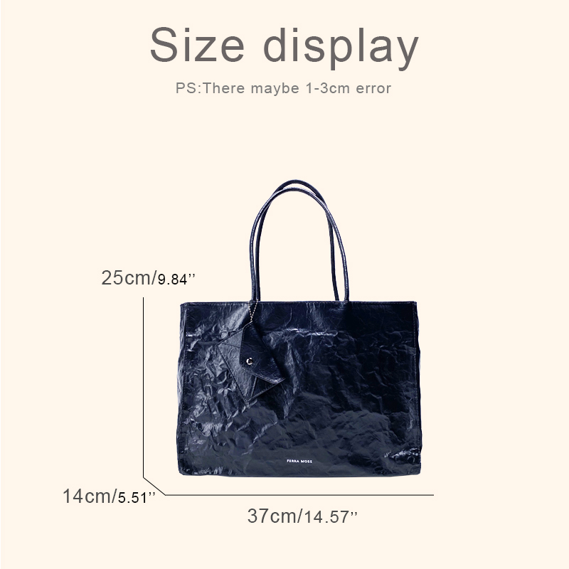Korean Casual Kraft Paper Tote - огляд і ціна Luxury Bags Tote
