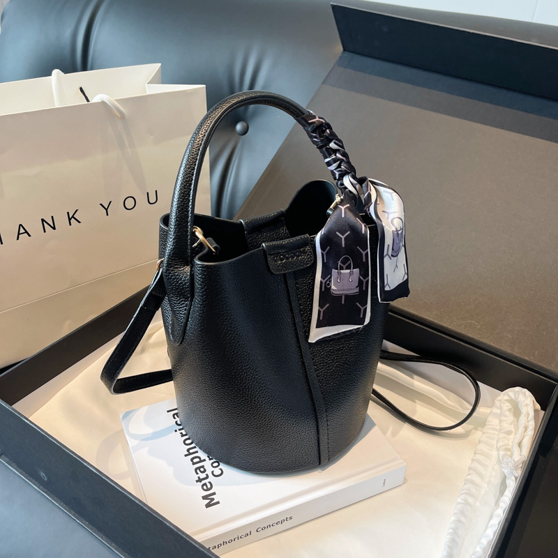 Red PU Bucket Shoulder and Cro - огляд і ціна Luxury Bags On Sales