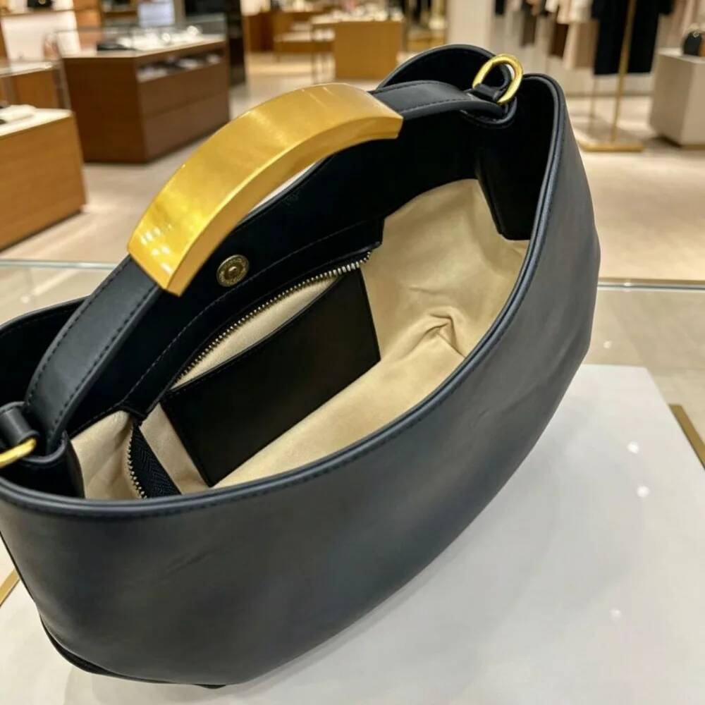 Demi-cercle Women Golden Lette - огляд і ціна Luxury Bags Tote