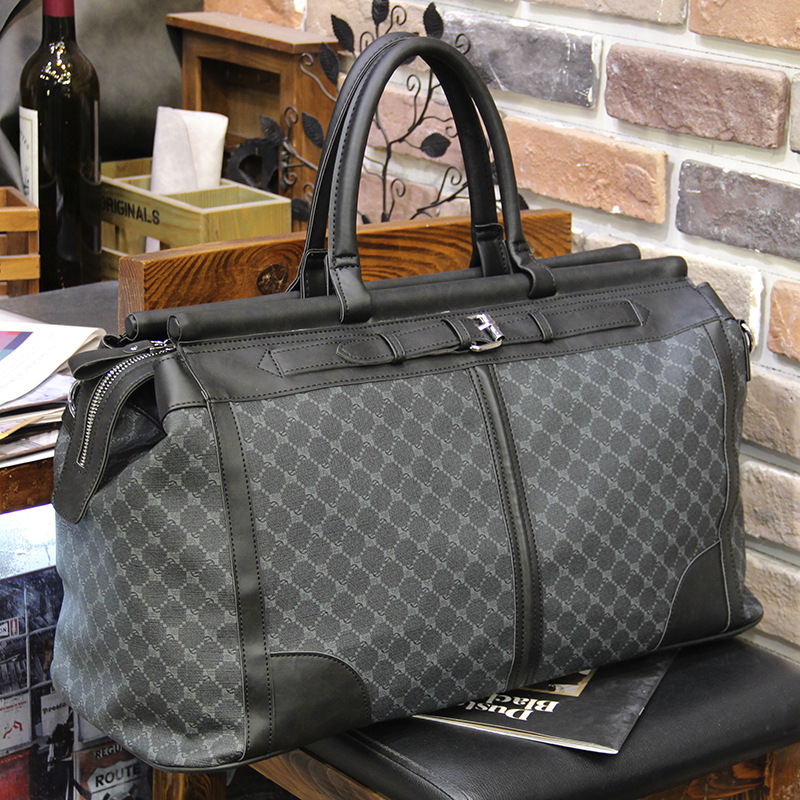 Fashion Plaid Travel Bag Men H - огляд і ціна Luxury Bags Tote