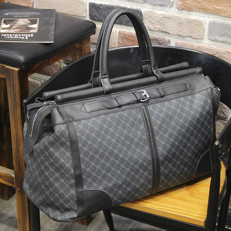 Fashion Plaid Travel Bag Men H - огляд і ціна Luxury Bags Tote