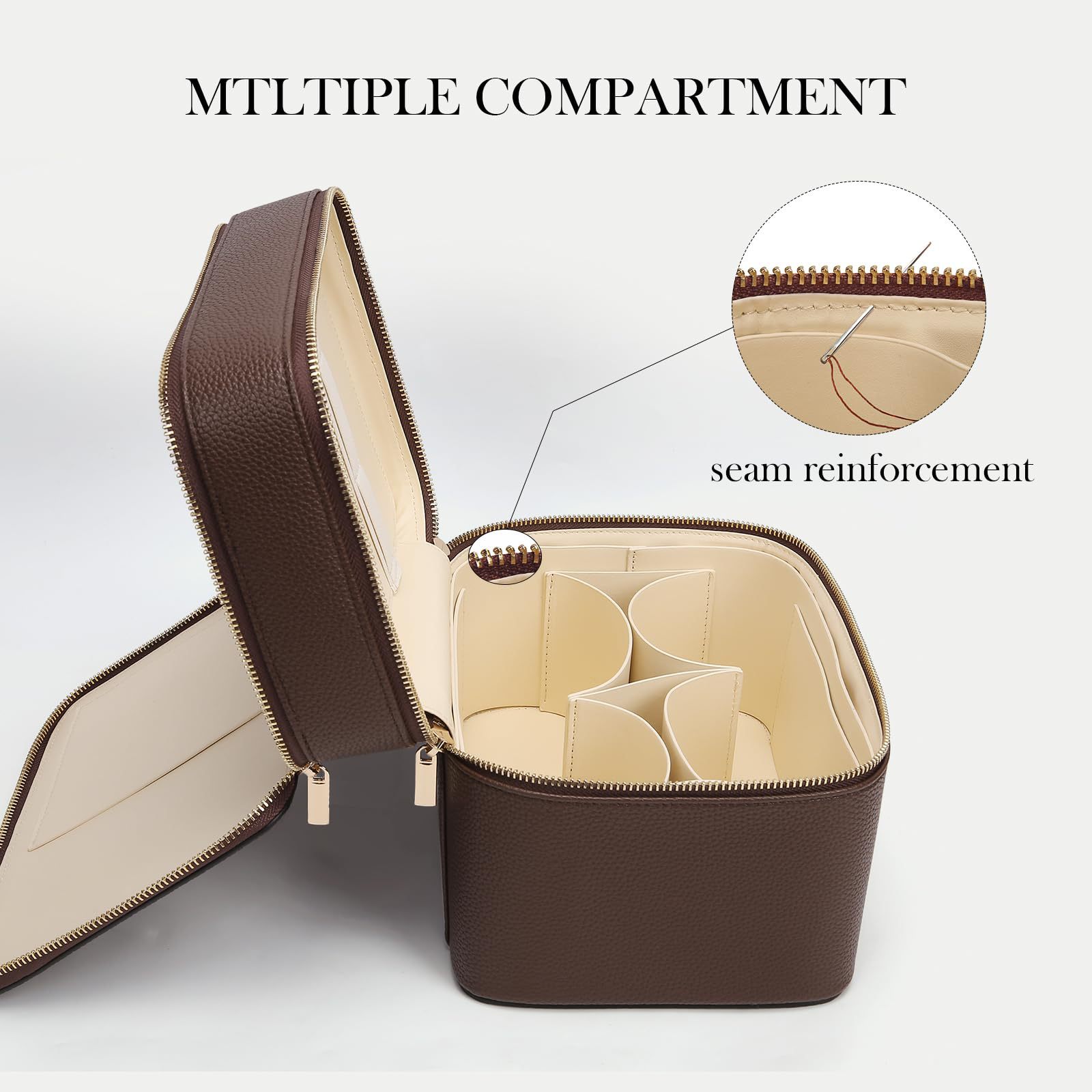 Large Capacity Double-layer Lu - огляд і ціна Luxury Bags Leather