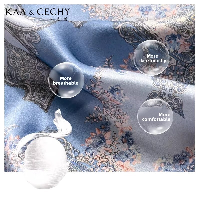 Baroque Floral 100% Mulberry S - огляд і ціна Luxury Bags China